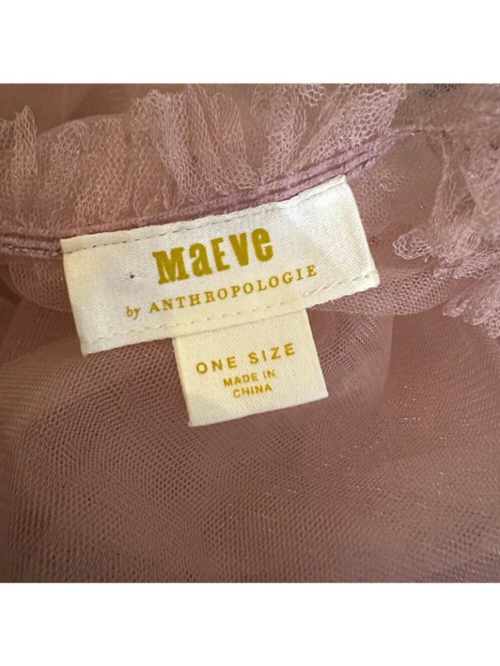 Maeve by Anthropologie glamorous tulle mesh sheer overlay midi Dress - Picture 8 of 9